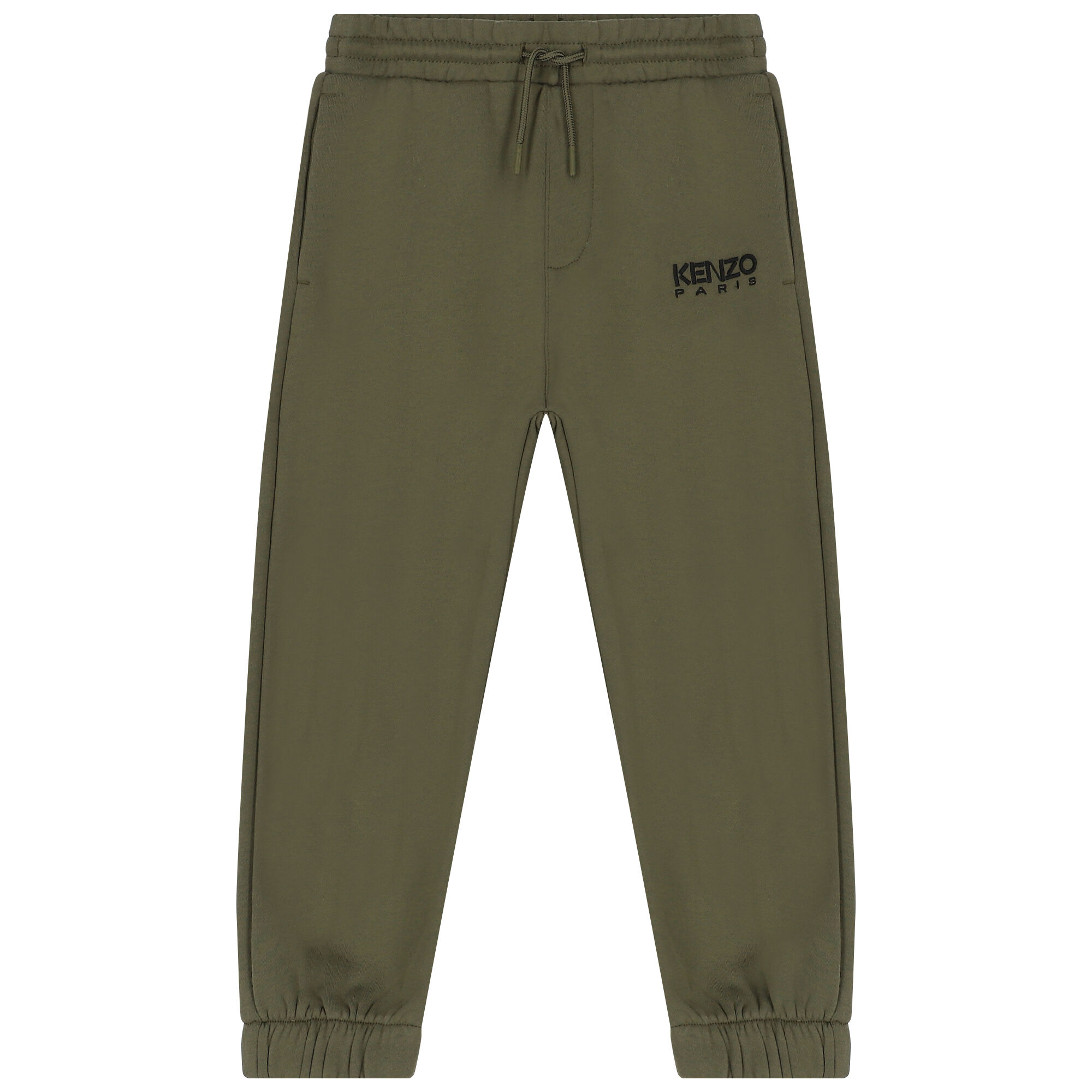 KENZO KIDS Boys Green Logo Frog Joggers Junior Couture UAE